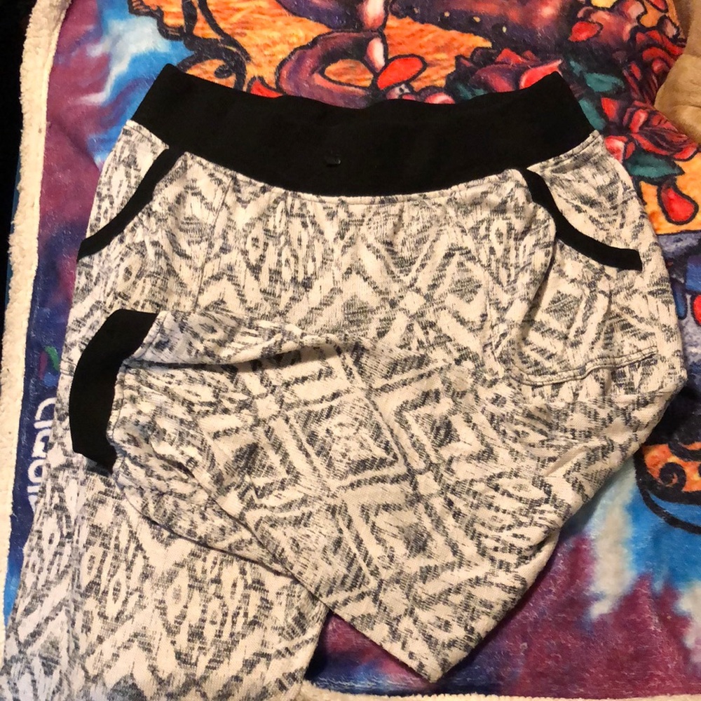 Fabric jogger Capris